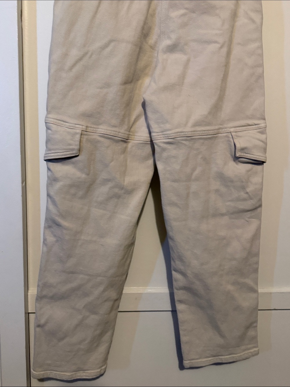 Wilfred Beige Straight-Leg Cargo Pants - Picture 8 of 10